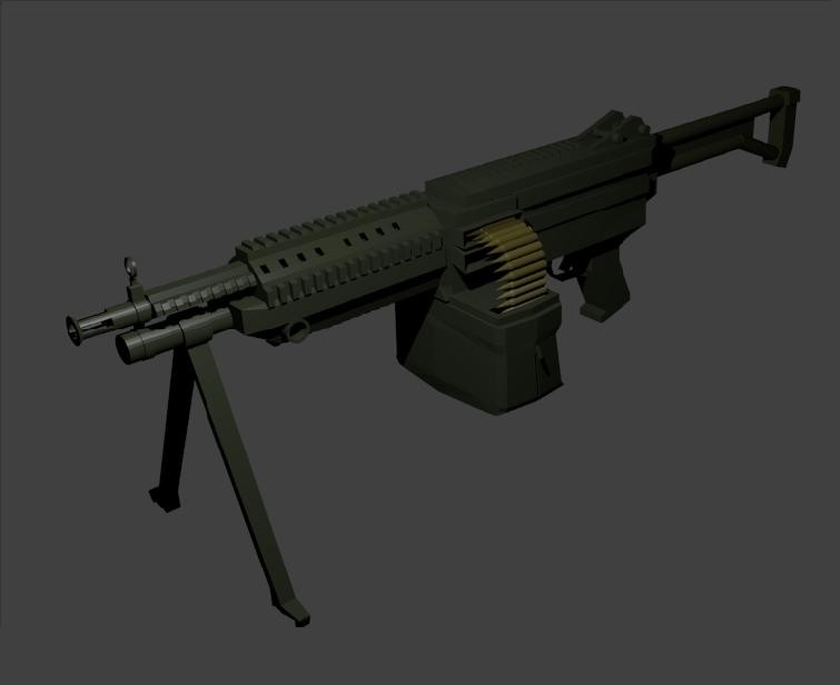 M249 Green texture preview image 1